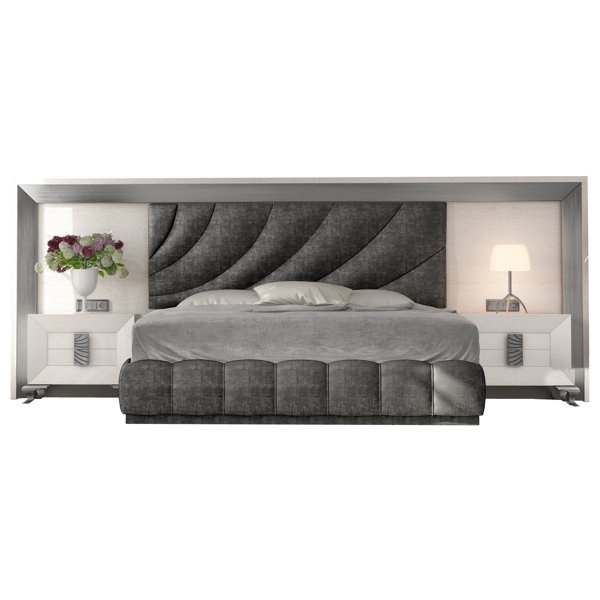 Hispania Home London Bedroom Set 2 Pieces Wayfair